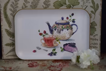 Underlägg med Te-motiv