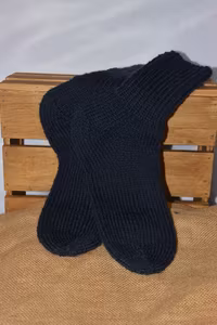 Marinblåa Raggsockor