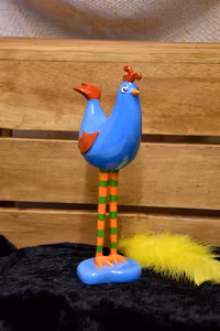 Täppas Tupp färgglad