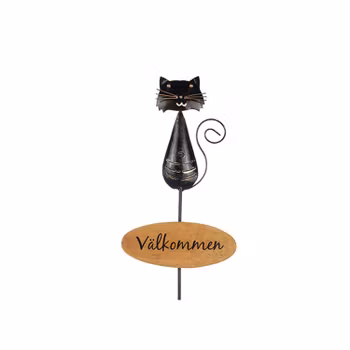 Katt Välkommenskylt