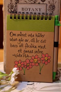 Lenas Anteckningsblock med illustrationer