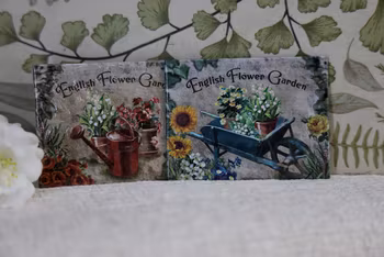 Magneter, English Flower Garden