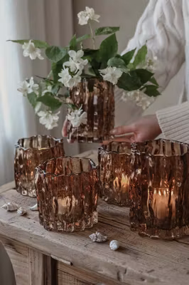 JULPRIS Majas Lykta, Classico Chestnut (11 x 14 cm )