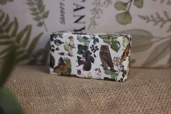 Tvål, djurmotiv, skogsdoft