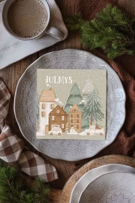 Servetter Julmys