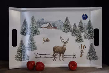 White Forest, stor bricka