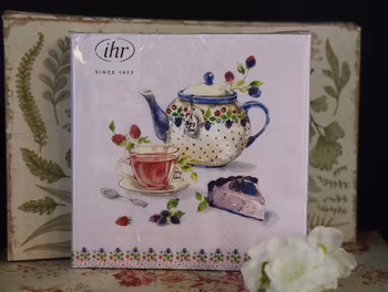 Berry Teatime Servetter