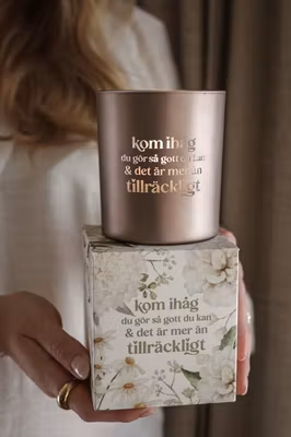 Majas Ljuslykta, Kom ihåg du gör så gott du kan