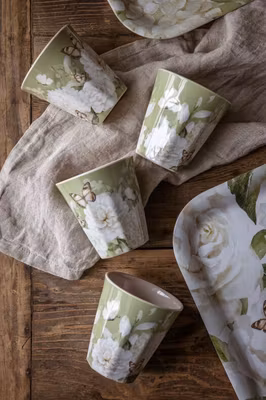 Majas Mugg, Hortensia & Butterflies
