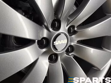 HUB CAP "NEVS" BLACK SAAB