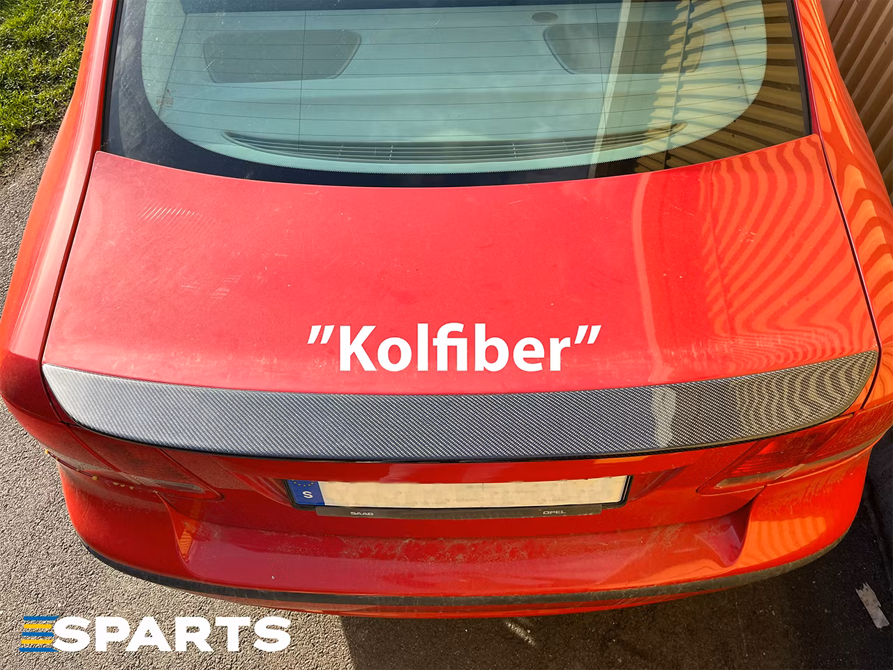 BAKLUCKESPOILER SAAB 9-3 SPORTSEDAN "HIRSCH"
