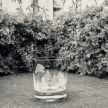 Whiskyglas Skog