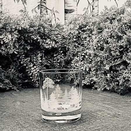 Whiskyglas Skog