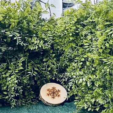 Glasunderlägg - Snö