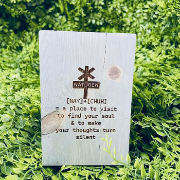 Träljuslykta - Skog - Stor