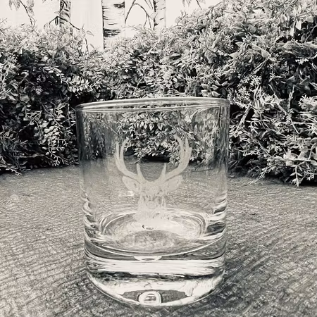 Whiskyglas Hjort