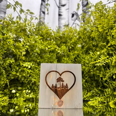 Träljuslykta - Skog - Liten