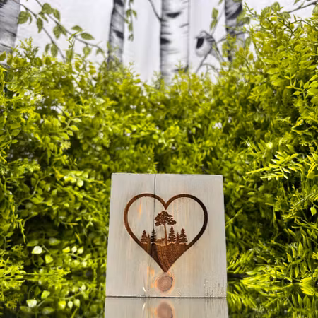 Träljuslykta Natur liten