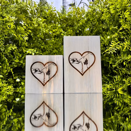 Träljuslykta Fjäll stor