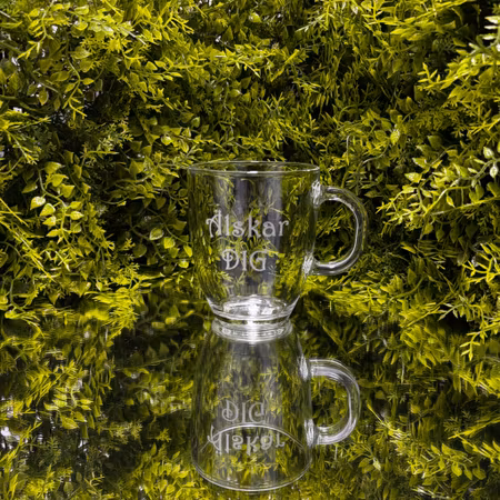 Glasmugg - Älskar DIG
