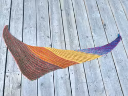 Asymmetrisk sjal
