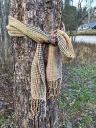 Vevd skjerf