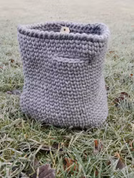 Heklet kurv
