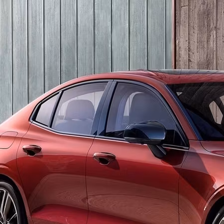 Blanksvarta lister Volvo S60 2018-