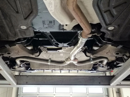 Volvo S60, V60, S90, V90 T5 Muffler delete 2018-