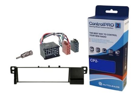 1 DIN BMW E46 1998-2004 runda stift
