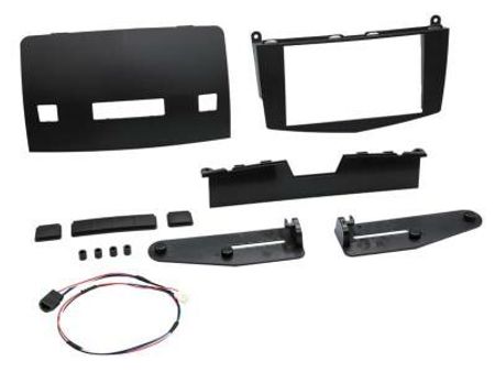 2-DIN facia plate Mercedes c-
