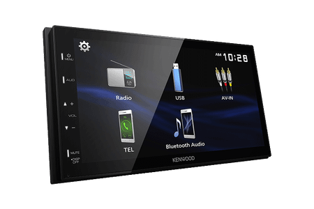 Kenwood DMX129BT, bilstereo med 6.8" display, Bluetooth och USB/AUX