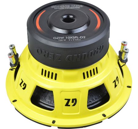 Ground Zero GZIW 10XSPL-D2 10" 2x2 ohm