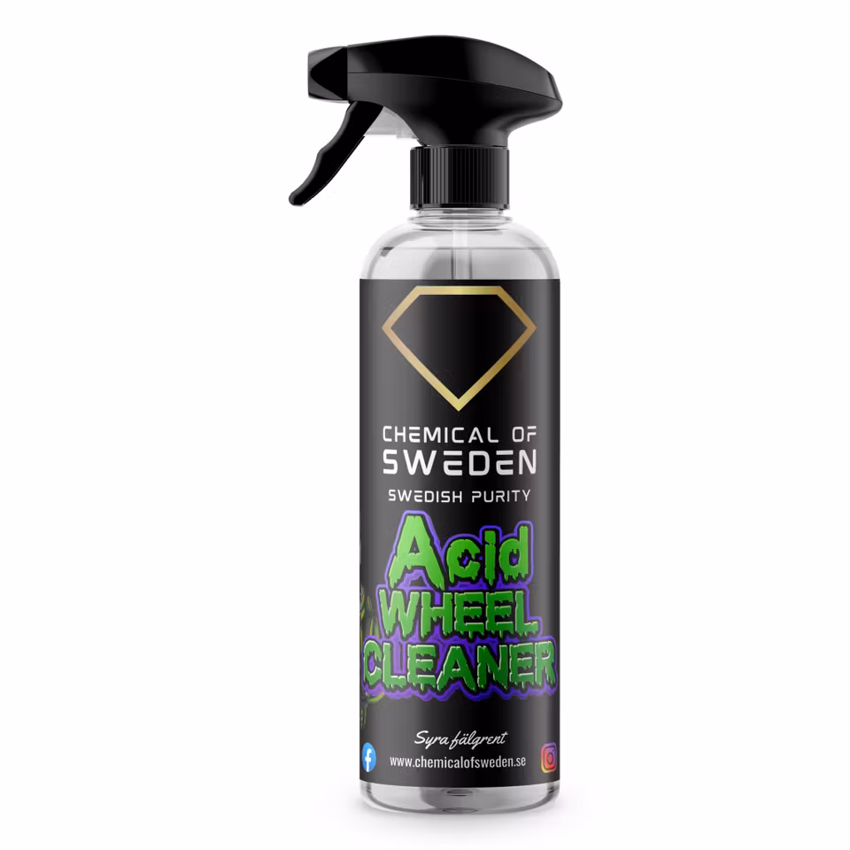 Acid wheel cleaner - Fälgrengöringsmedel 500ML
