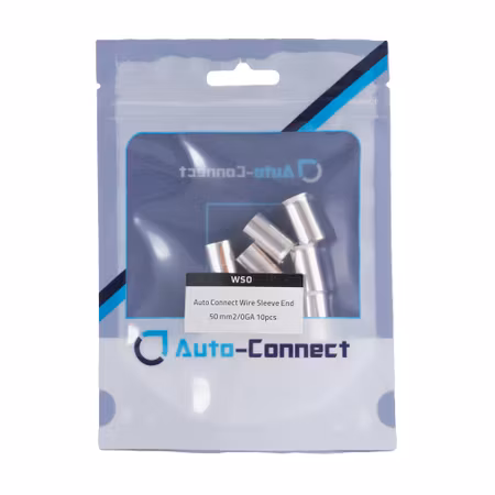 Auto-Connect 10-pack kabelhylsor, 50mm²-kabel