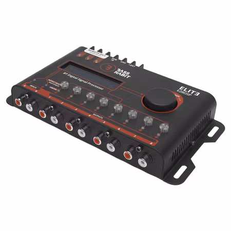 Bass Habit Elite E28DSP, kraftfull ljudprocessor