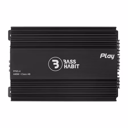 Bass Habit Play Power 65.4 (gen. 2), fyrkanaligt slutsteg