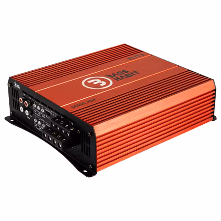 Bass Habit SPL ELITE 550.4DF, fyrkanaligt slutsteg