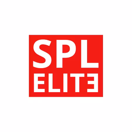 Bass Habit SPL ELITE-klistermärke 7x6cm, röd