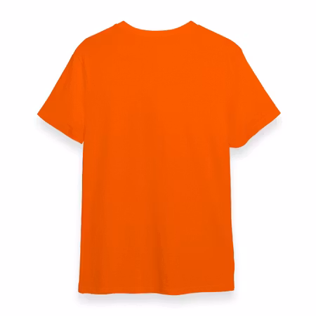 Orange GAS MAD T-shirt, extra large