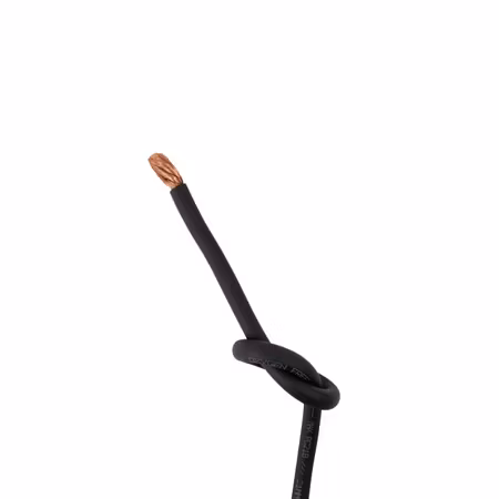 GAS MAX svart 10mm² OFC-strömkabel, pris per meter
