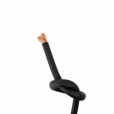 GAS MAX svart 50mm² OFC-strömkabel, pris per meter