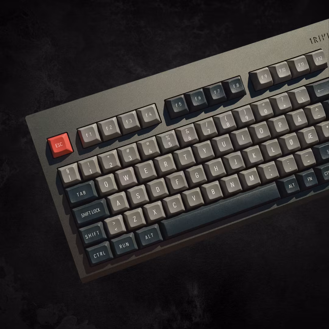 Norsk tastatur ferdig bygget på bestilling