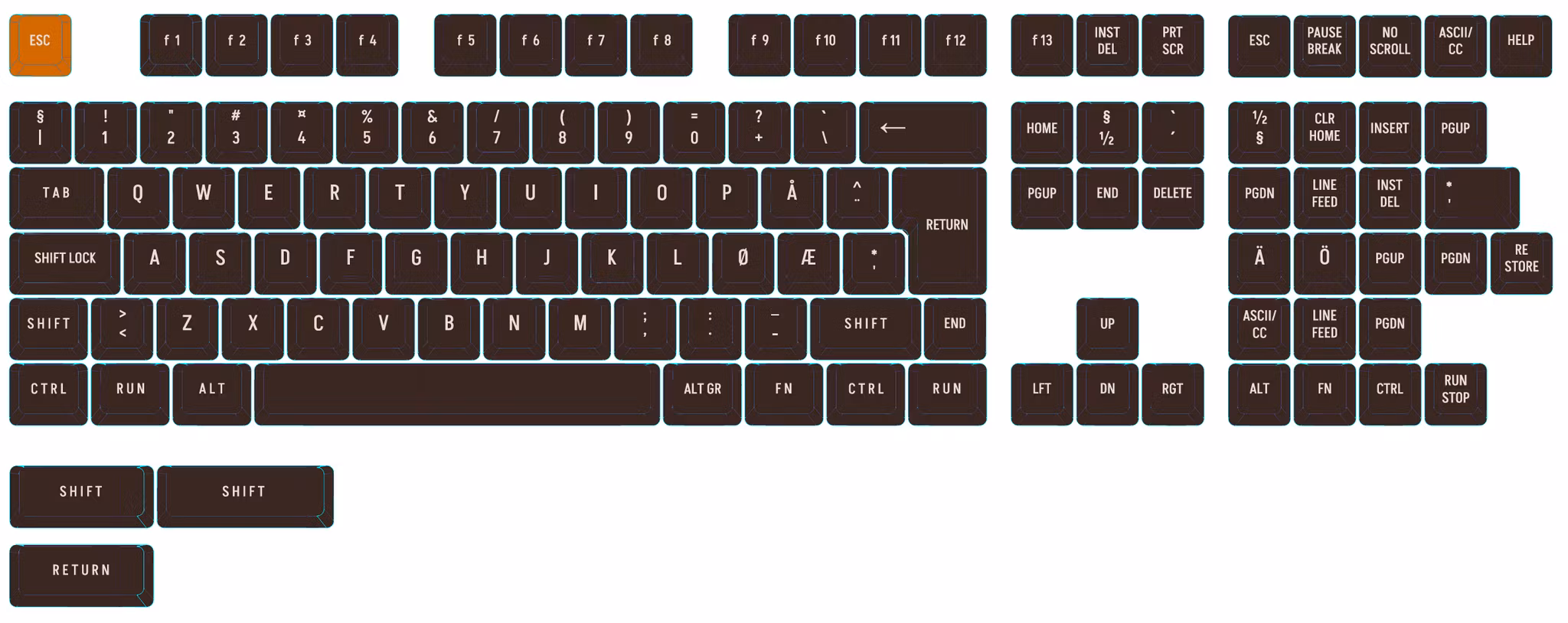 Back to Basic R2 Keycaps