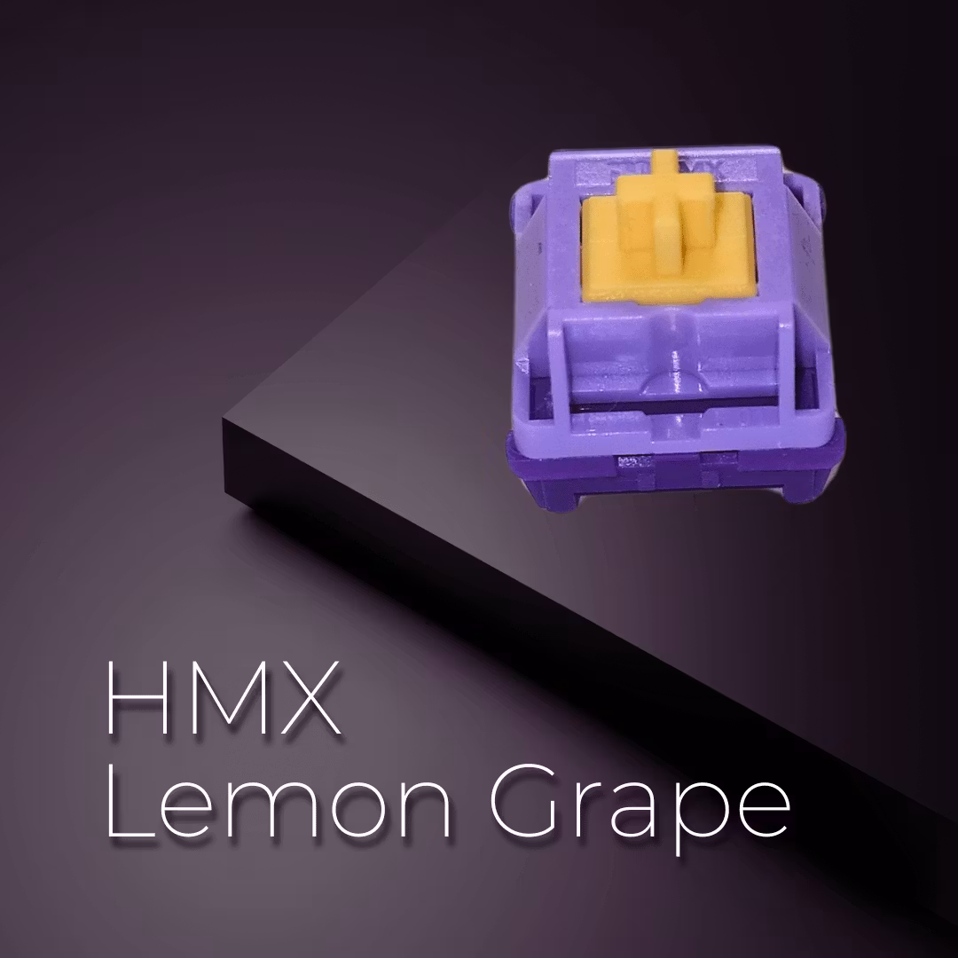 HMX Lemon Grape linear switches