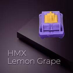 HMX Lemon Grape linear switches