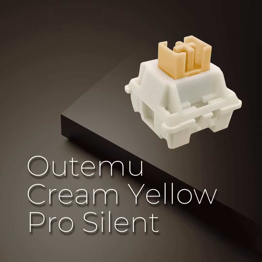 Outemu Cream Yellow Pro (Silent)