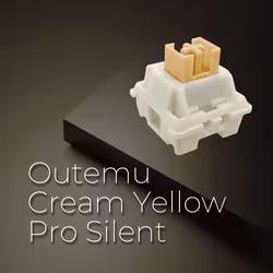 Outemu Cream Yellow Pro (Silent)