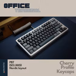 iNVINTIX Black/Yellow Keycaps