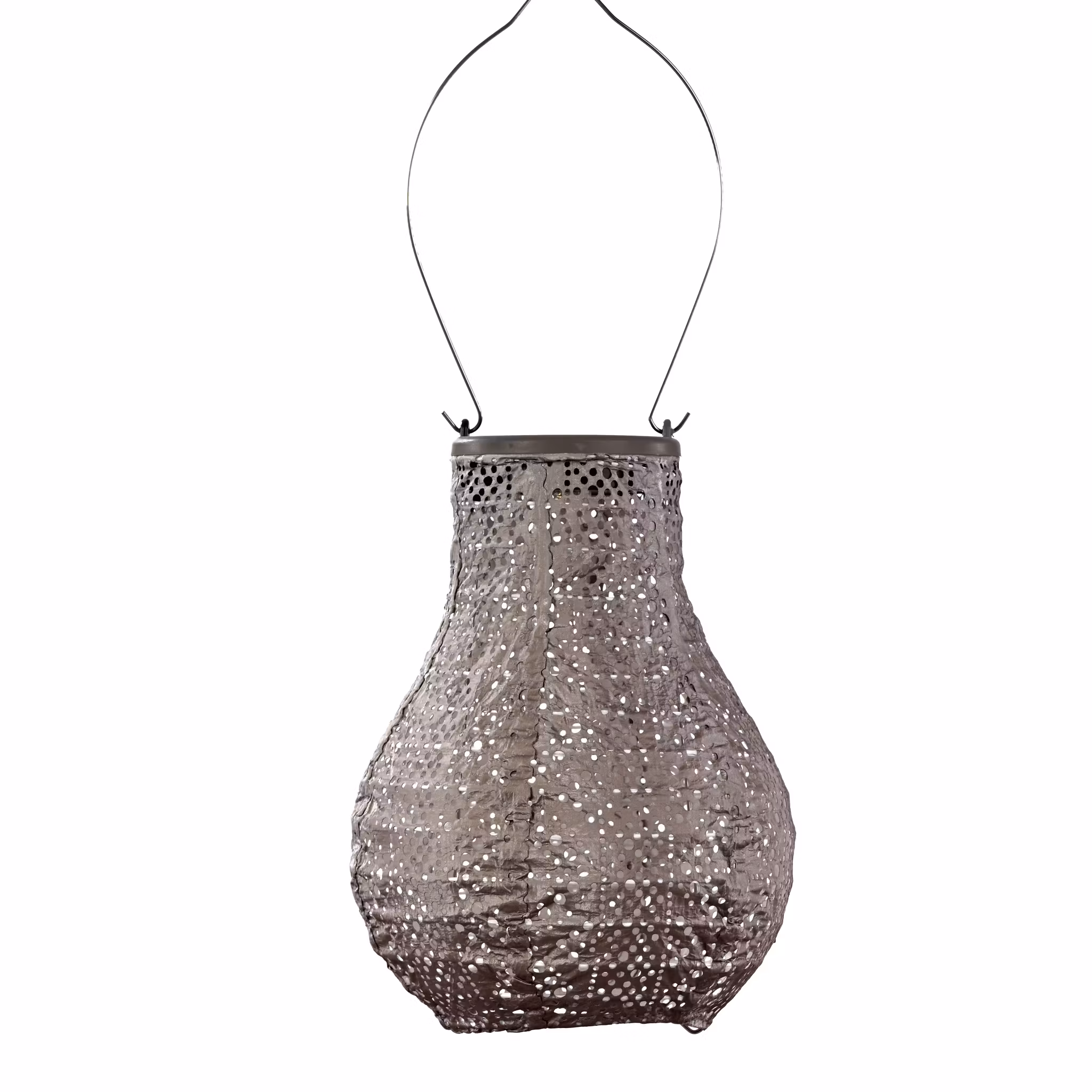 Bulb 16cm - taupe Lace